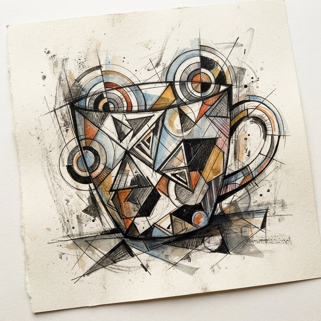 Abstract Cup Idea