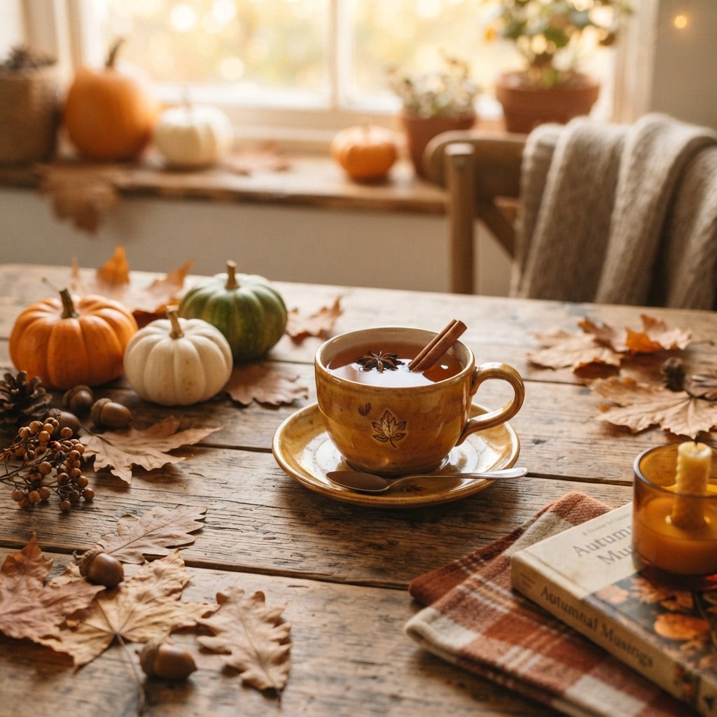 21 Cup Tea Ideas: Cozy, Cute & Totally Pinnable 3 Seasonal Tea Cup Styling Ideas