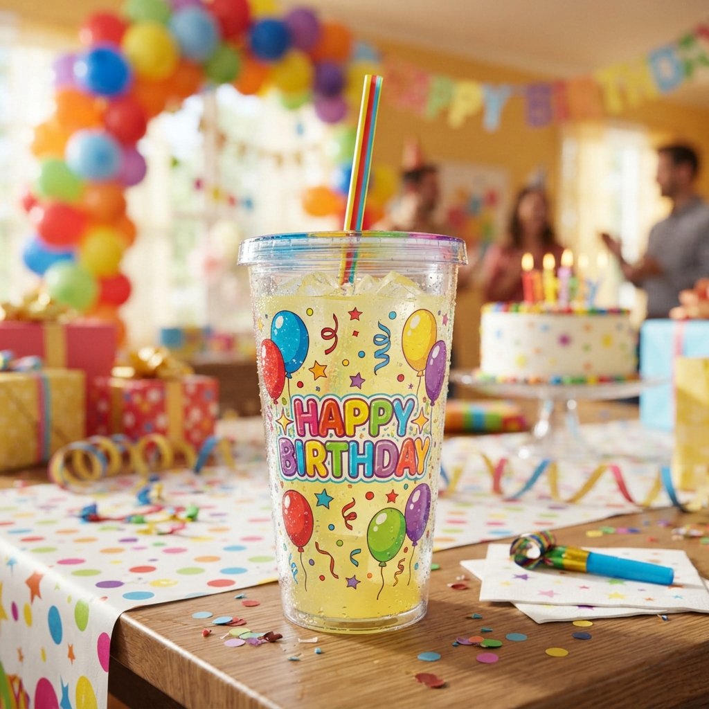 Birthday Cup Decoration Ideas