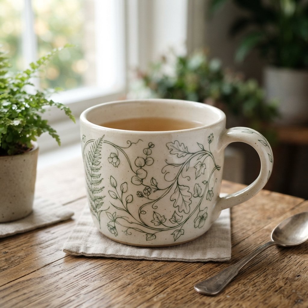 Botanical Cup Design Ideas