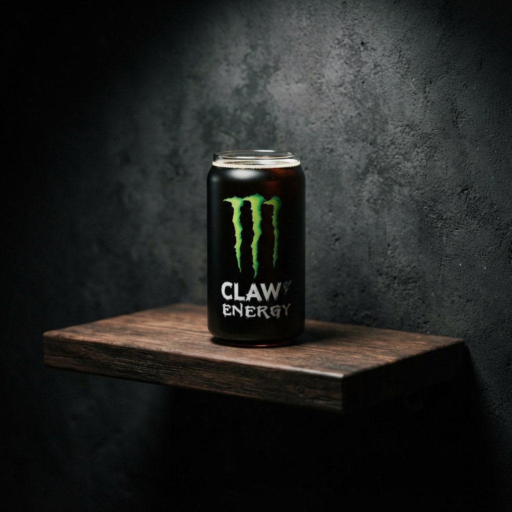 Monster Energy Glass Cup Display Ideas