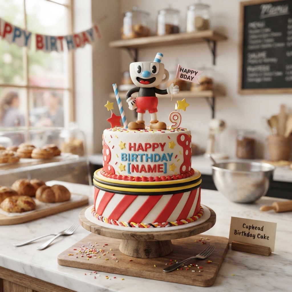 Cup head Cake Ideas