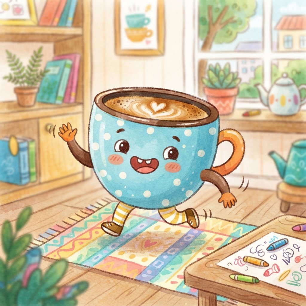 Cartoon Cup Character Idea
