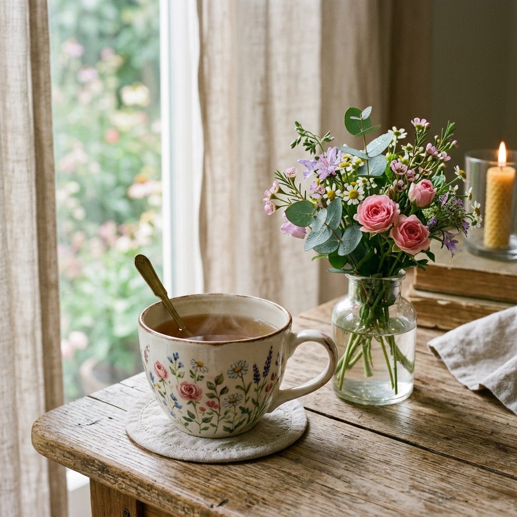 Floral Cup Ideas
