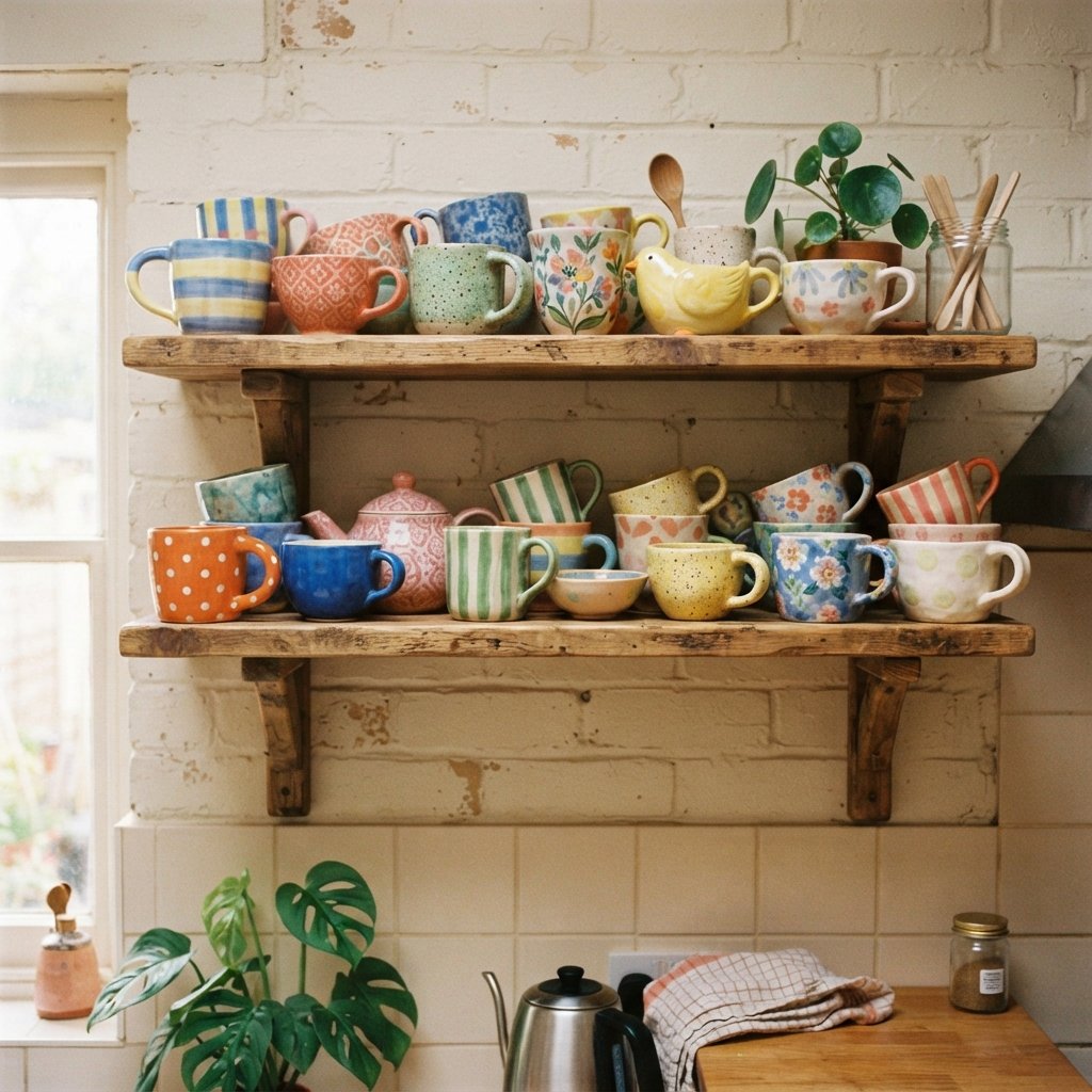Colorful Mismatched Cup Ideas