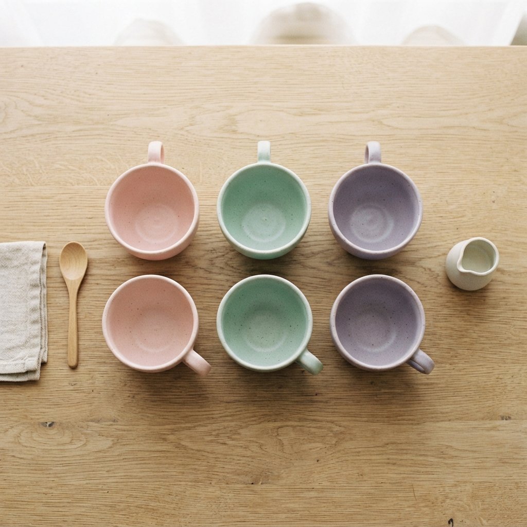 Pastel Cup Set Ideas