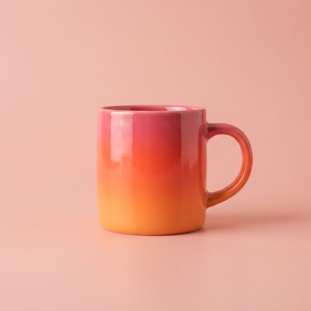 Gradient Color Cup Ideas