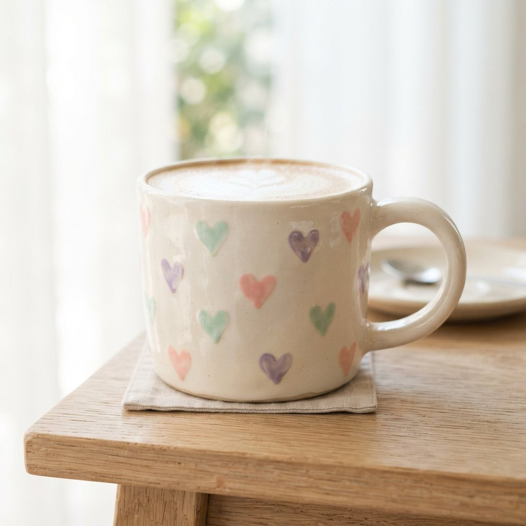 Pastel Cup Painting Ideas