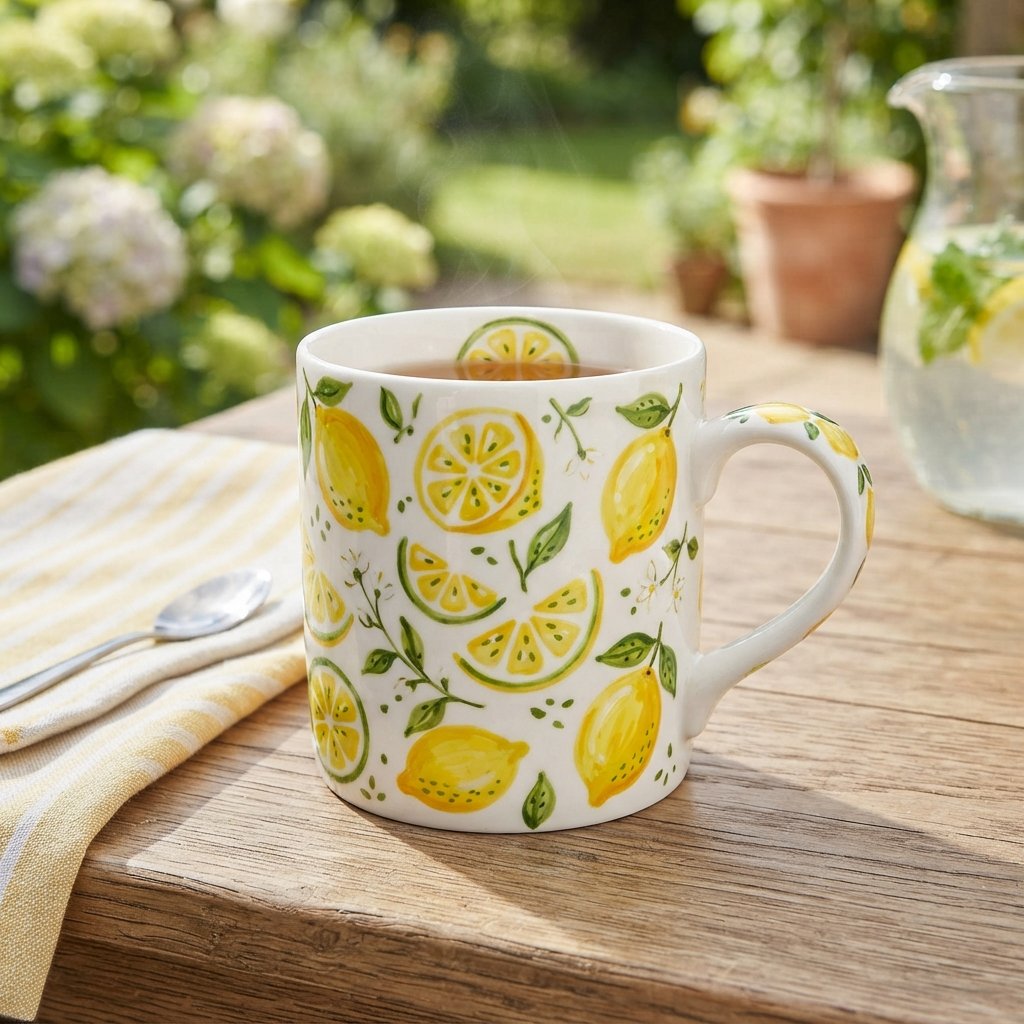 Fruit Themed Cup Painting