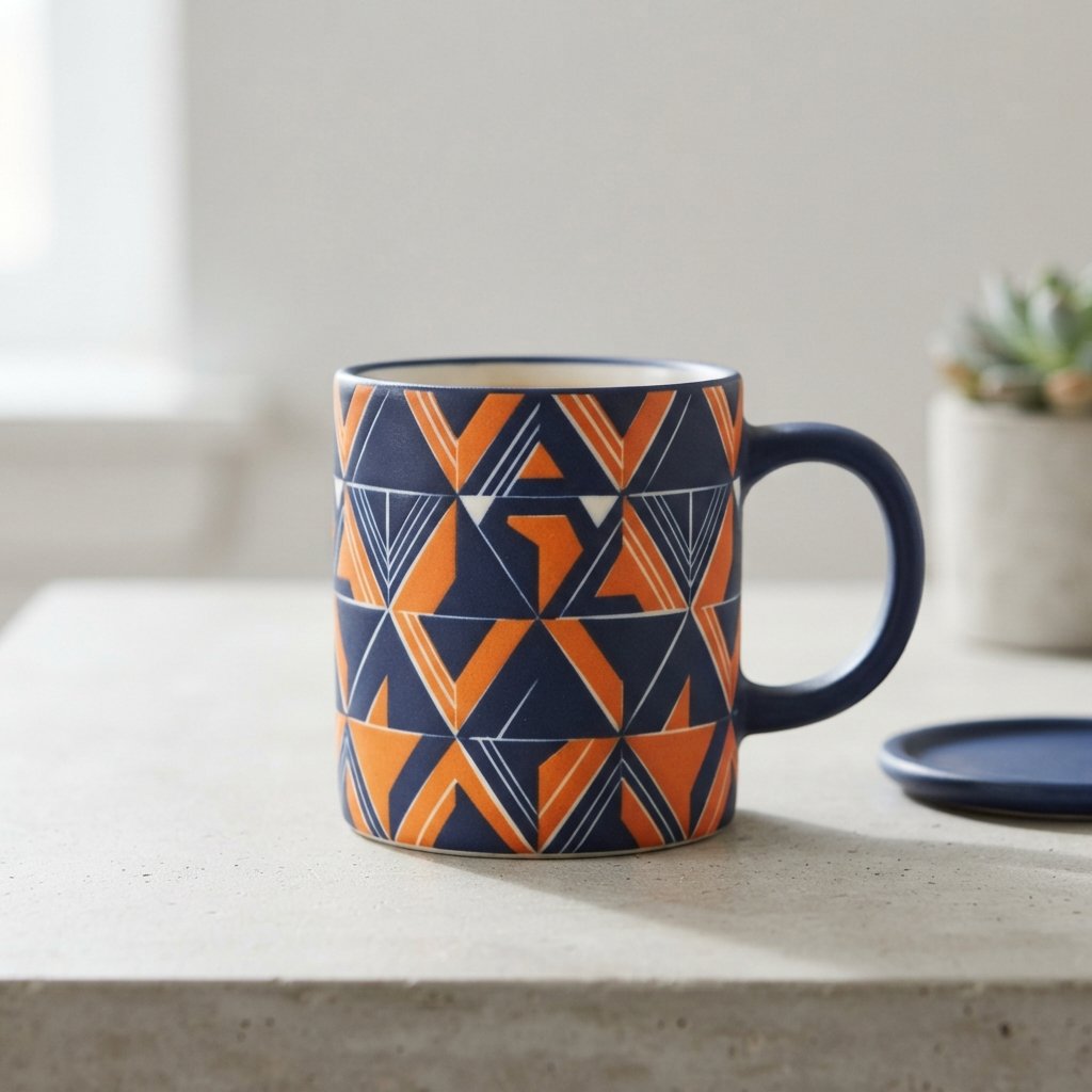 23 Dreamy Cup Designs Ideas to Inspire Your Next DIY 4 Geometric Cup Ideas