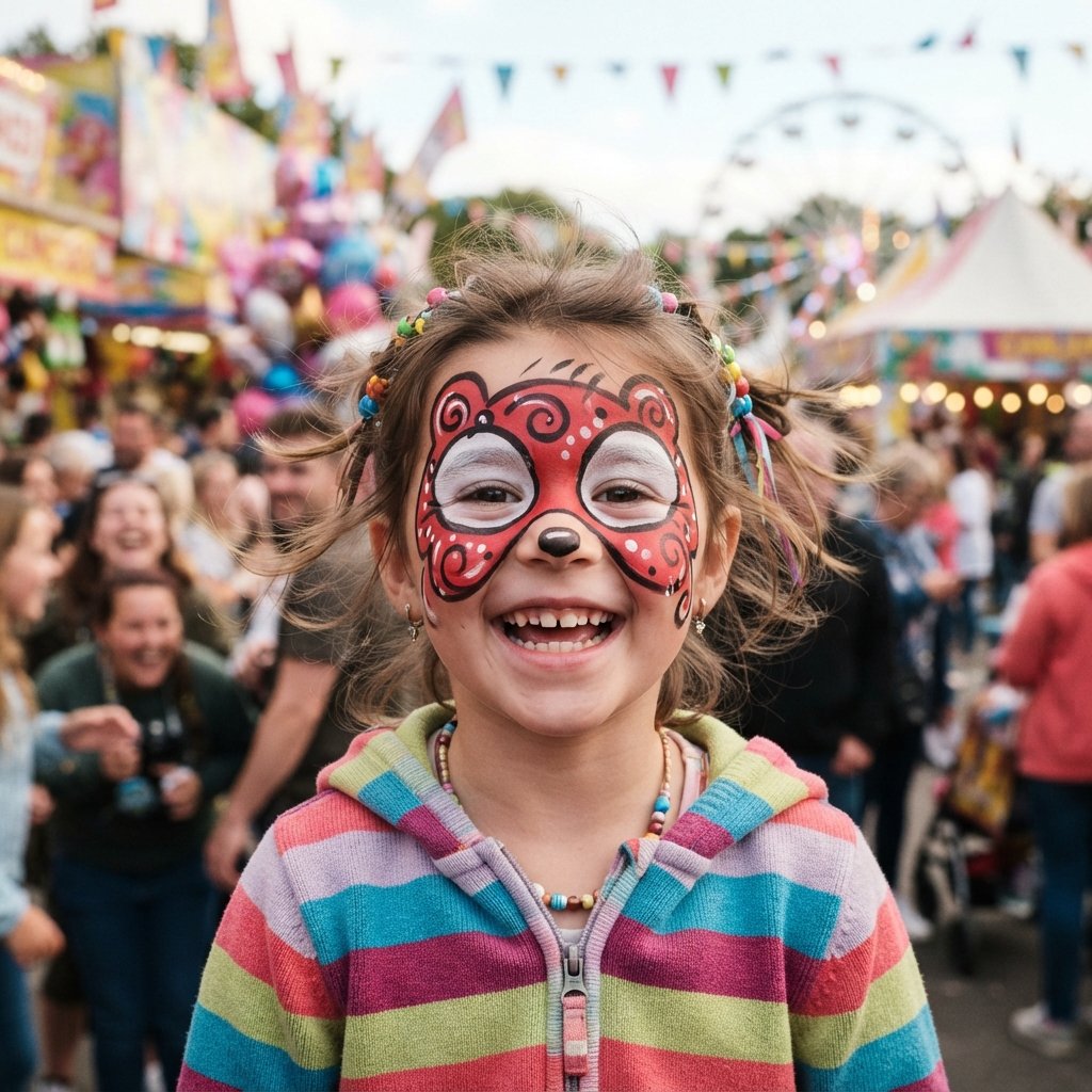 Cup Face Paint Ideas