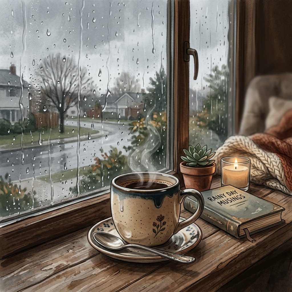 Coffee Cup With Latte Art Drawing Idea
