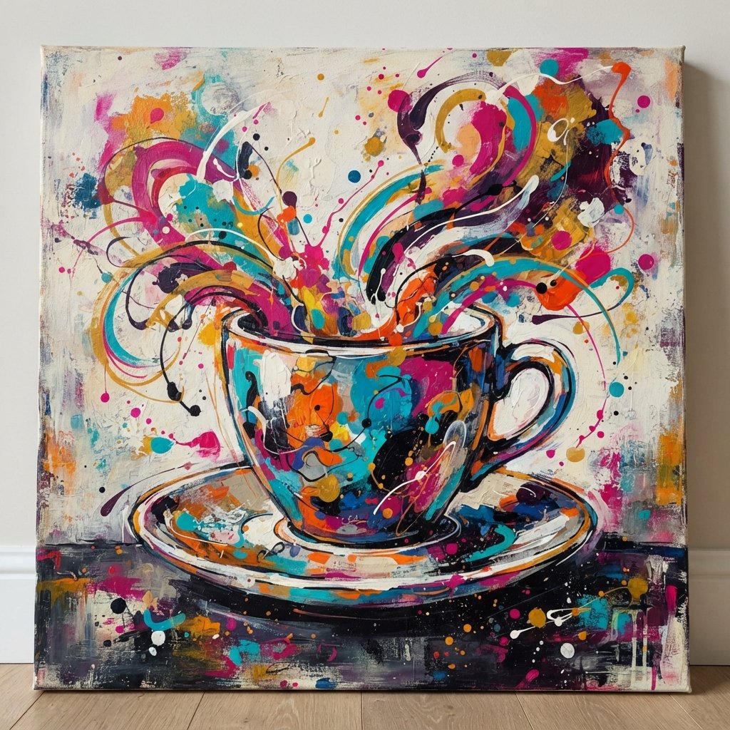 Abstract Coffee Cup Design Ideas