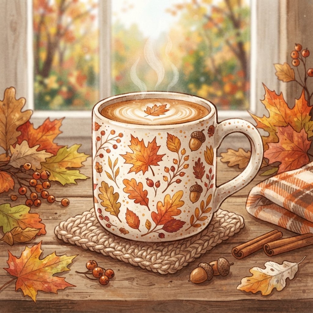 Seasonal Coffee Cup Design Ideas