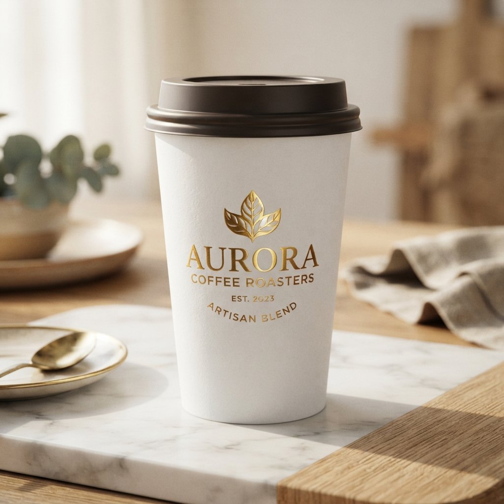 Metallic Foil Cup Design Ideas