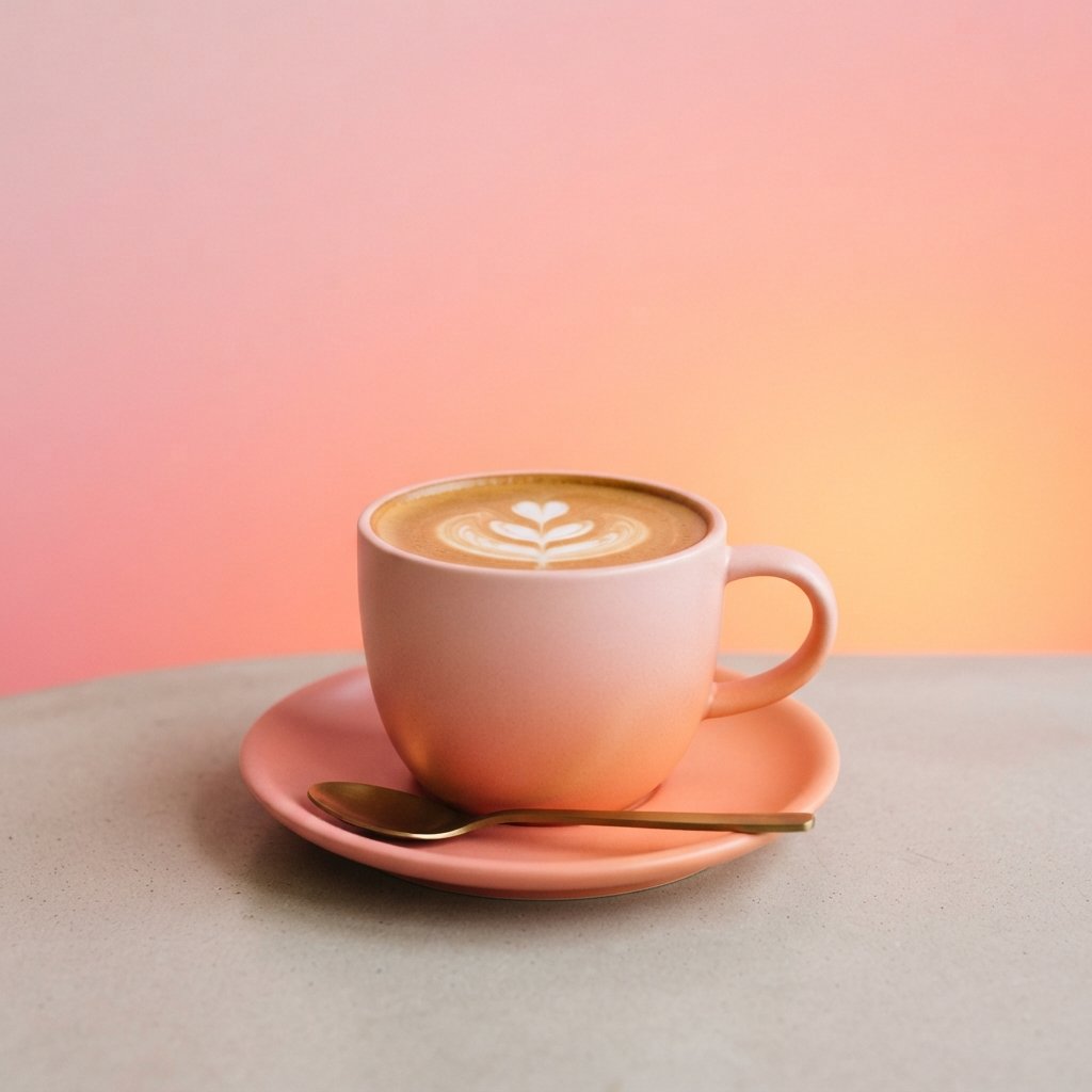 Gradient Color Coffee Cup Design Ideas