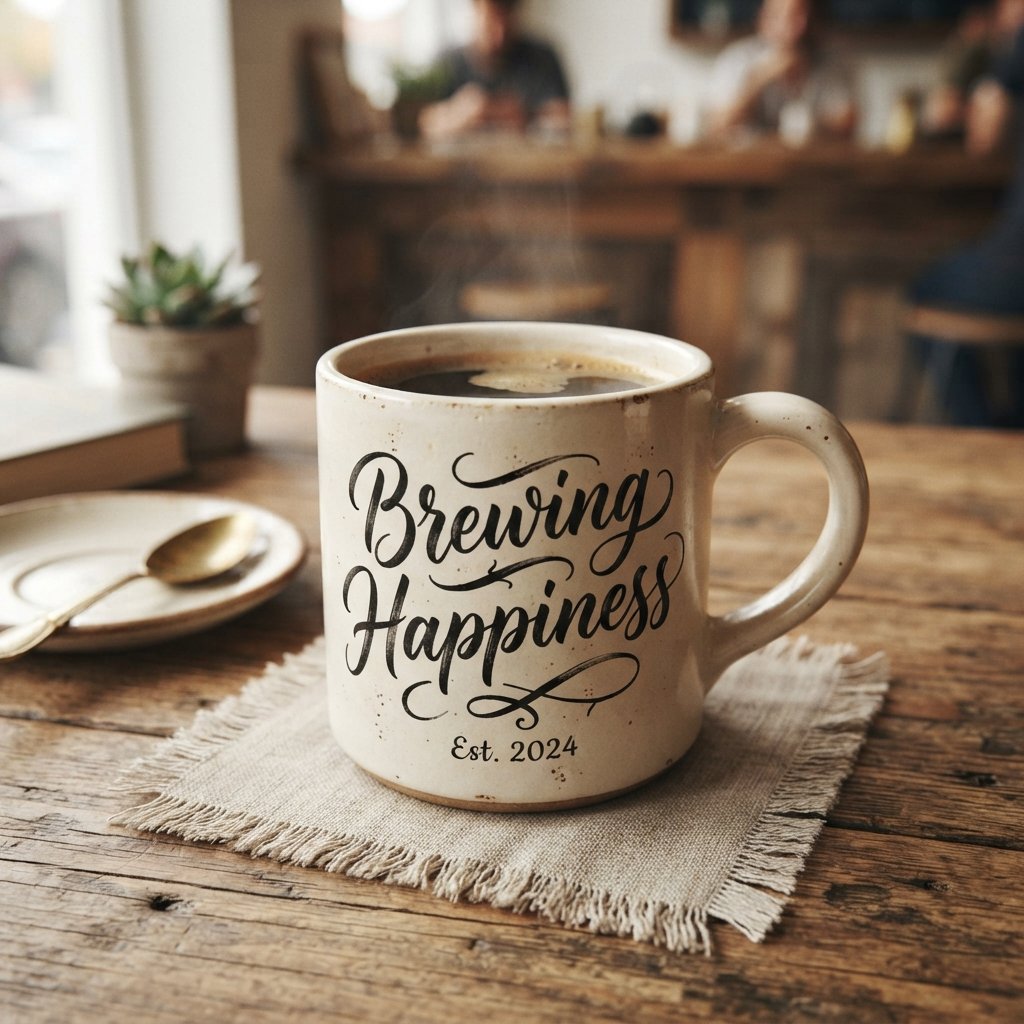 Hand-Lettered Coffee Cup Design Ideas