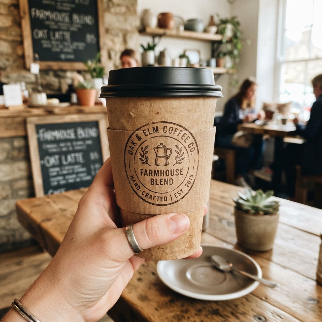 Rustic Coffee Cup Design Ideas
