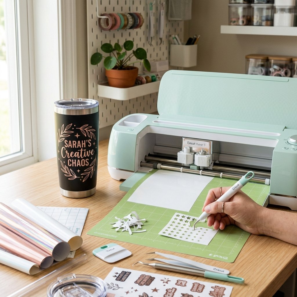 Cricut Cup Sticker Ideas