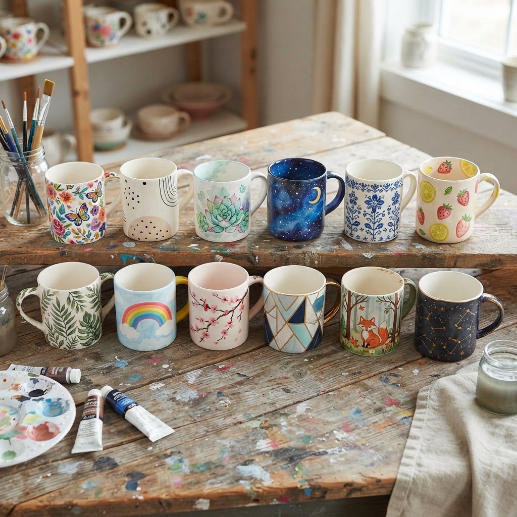 Energize Cup | Discover Beautiful Cup Ideas for Every Style & Occasion 31 Cup Painting Ideas