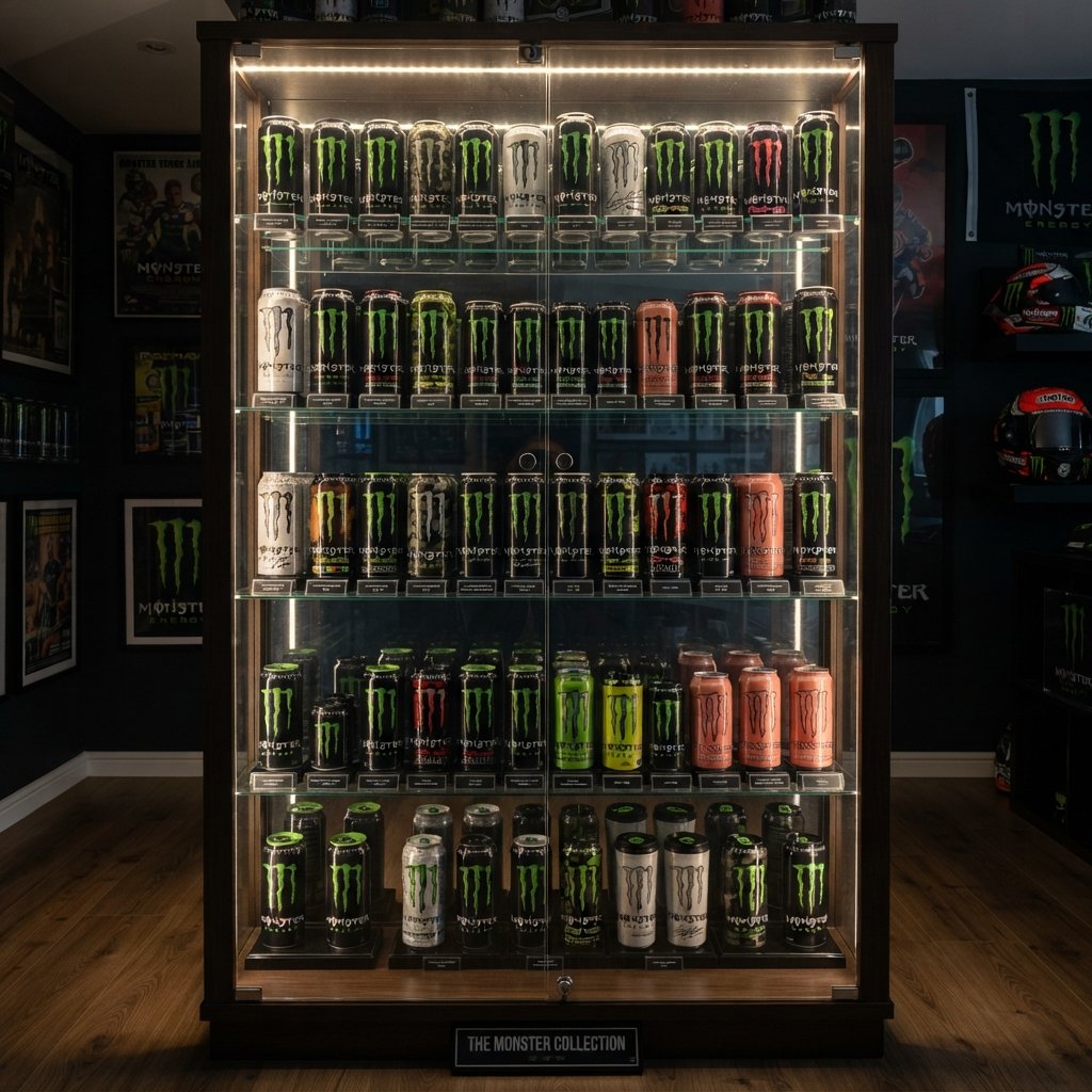 Monster Energy Cup Collector Showcase Ideas