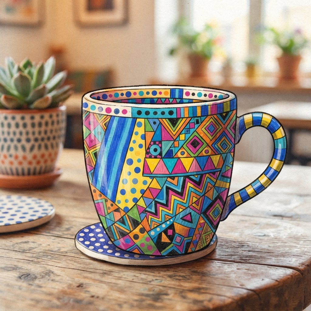 Cup Ideas With Patterns
