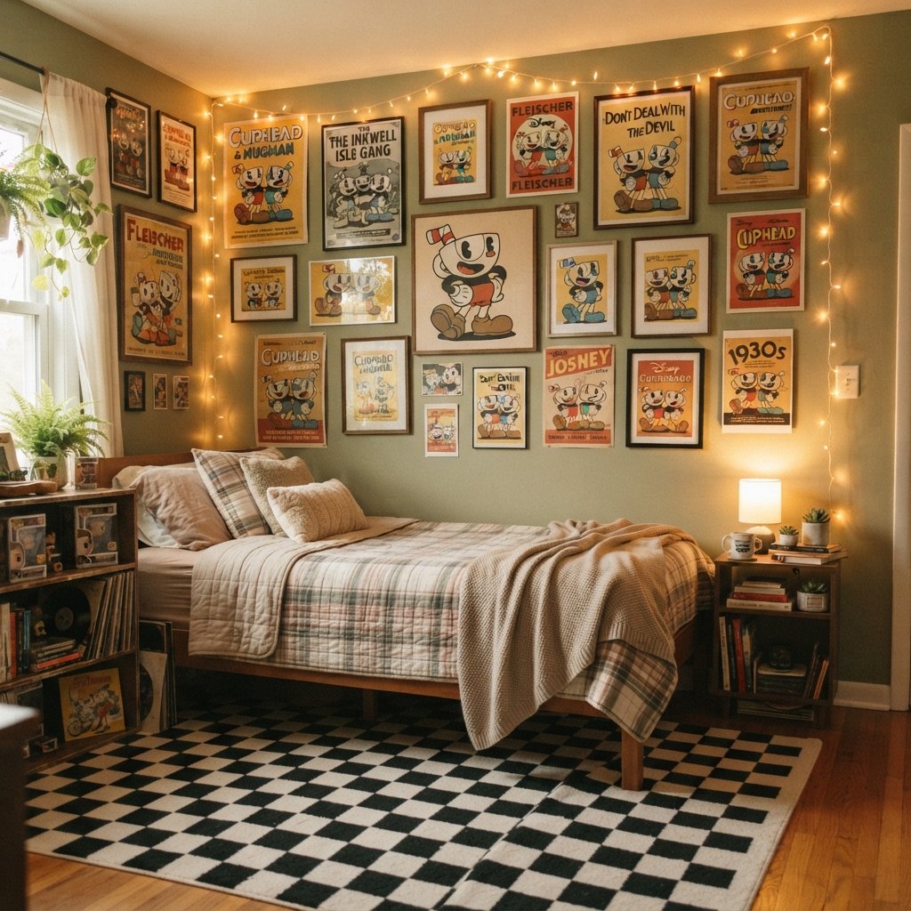 Cup head Room Decor Ideas