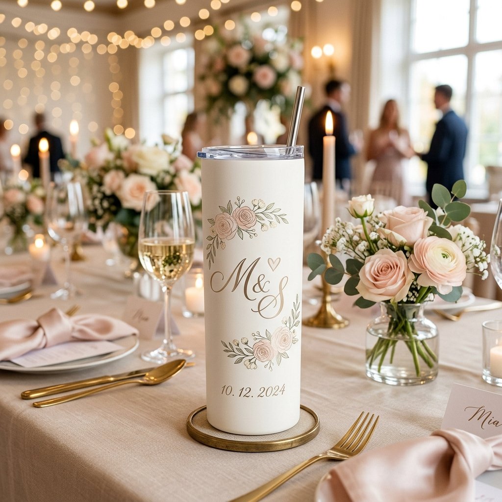 Wedding Cup Sticker Ideas