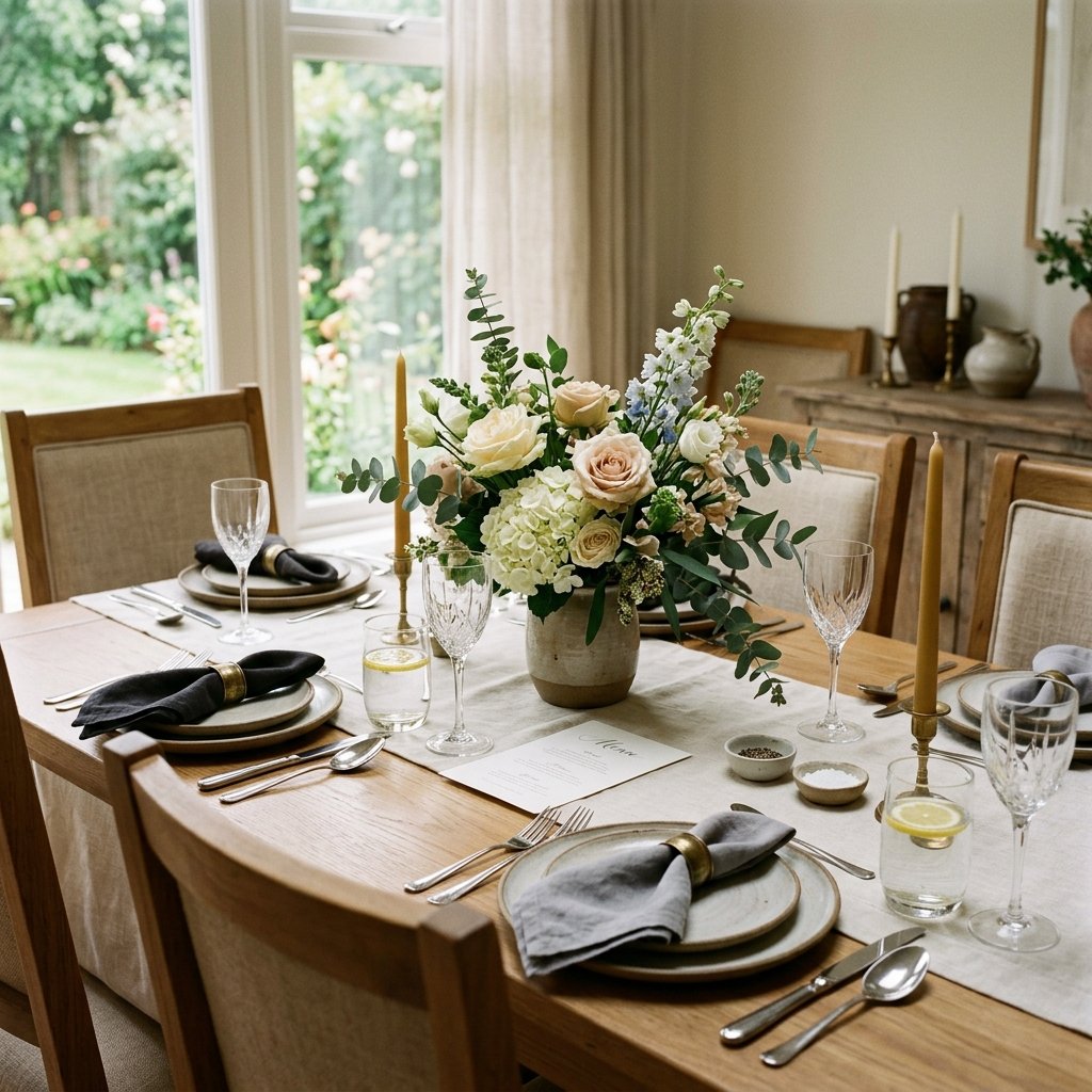 Water Cup Table Setting Ideas