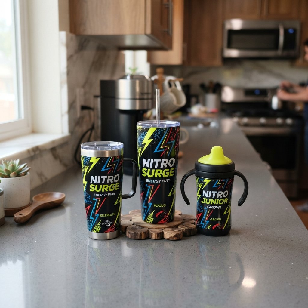23 Monster Energy Sippy Cup Inspiration: Creative Gift Ideas Inside 4 Energy Drink Themed Drinkware Idea