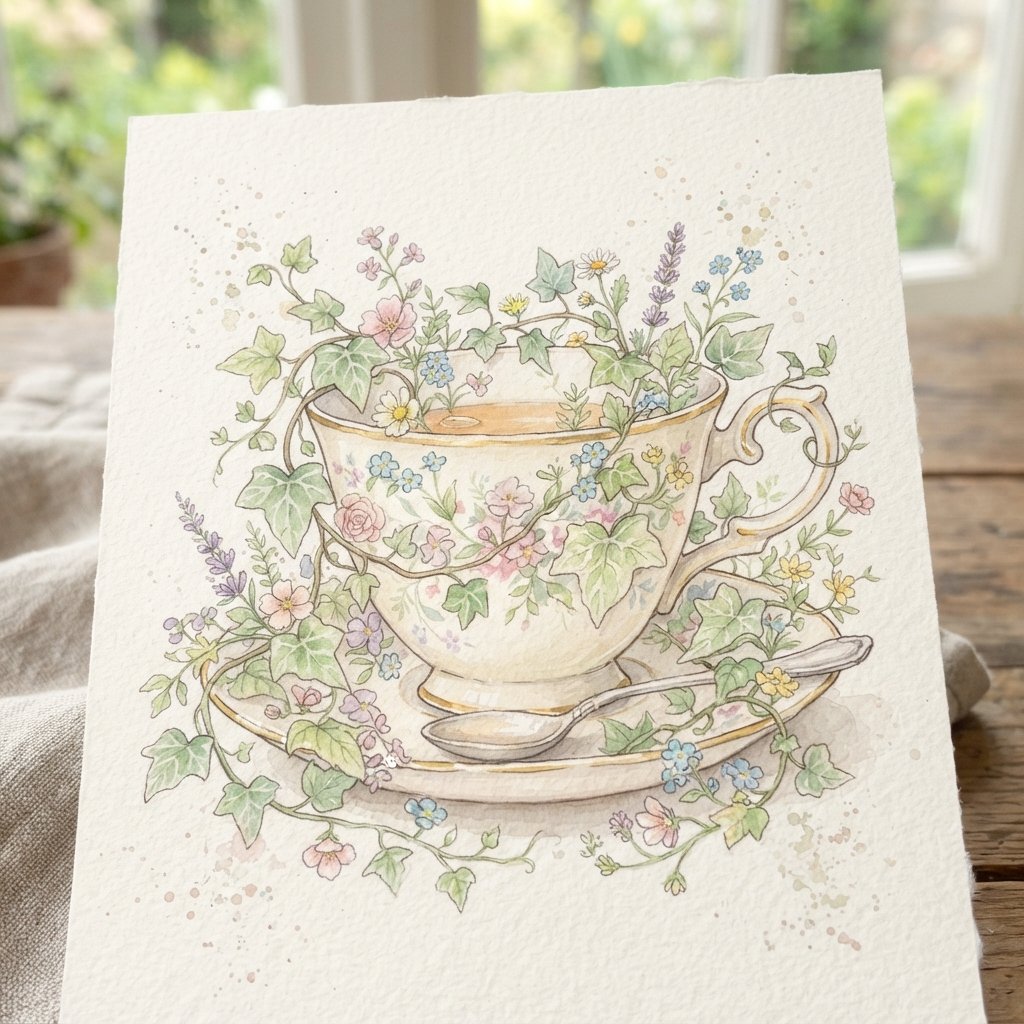 Floral Cup Ideas