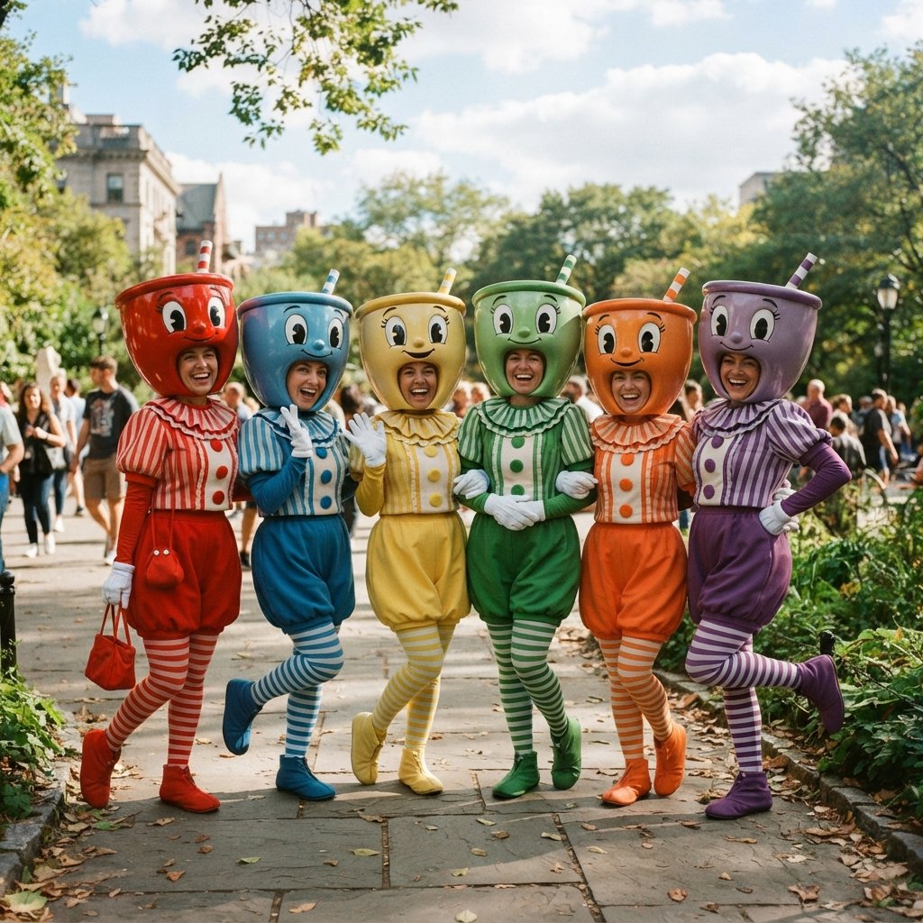 Cup Group Costume Ideas