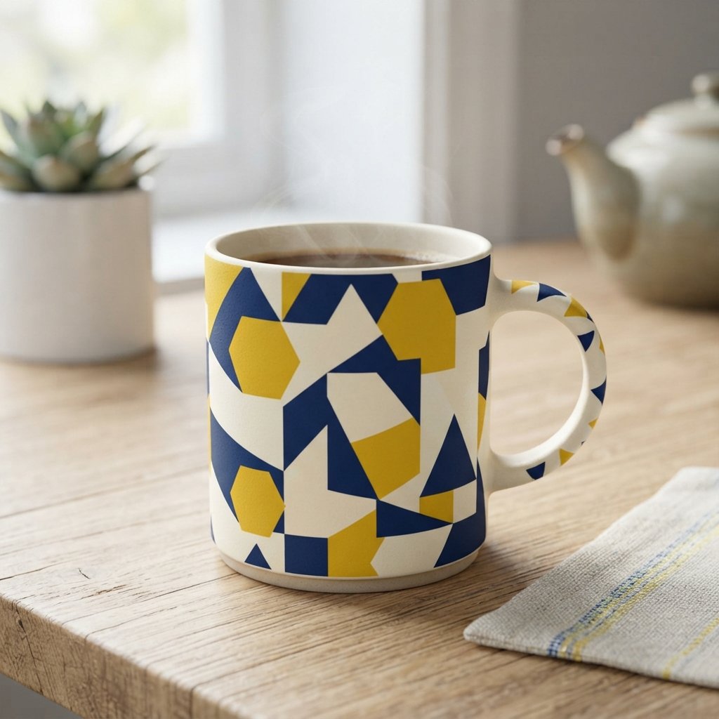 Geometric Pattern Cup Ideas