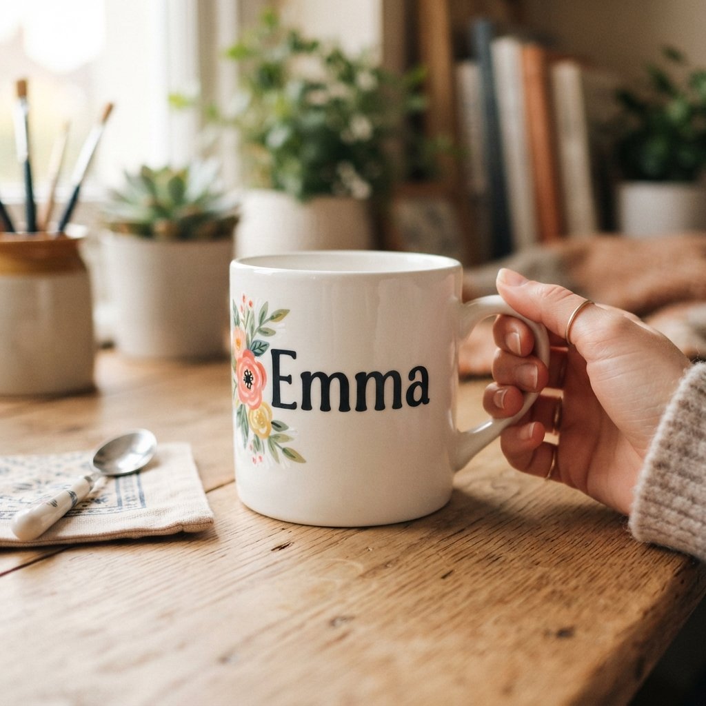 Personalized Name Cup Painting