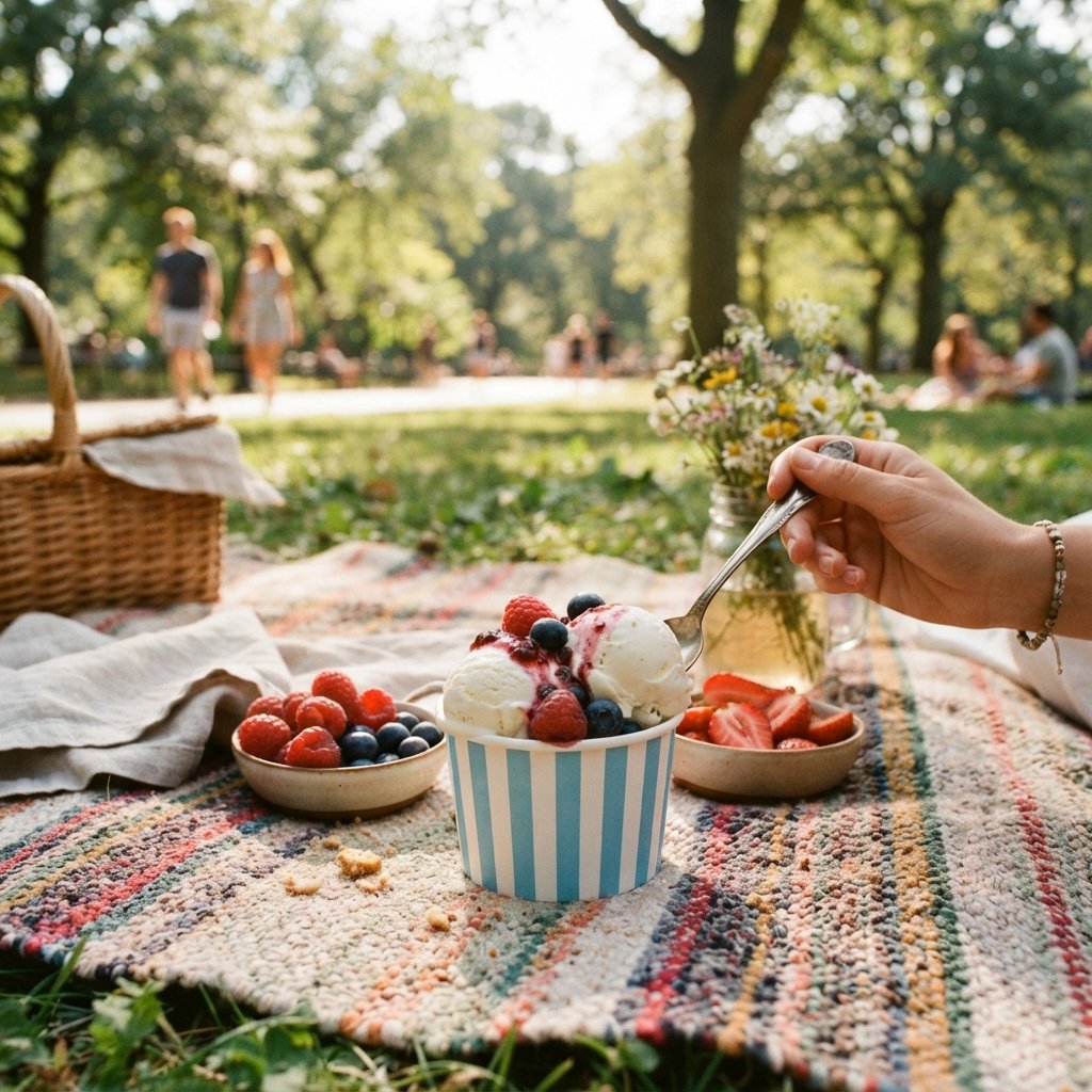 Cup Ice Picnic Ideas