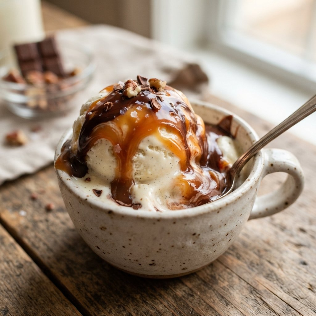 Cup Ice Sauce Drizzle Ideas