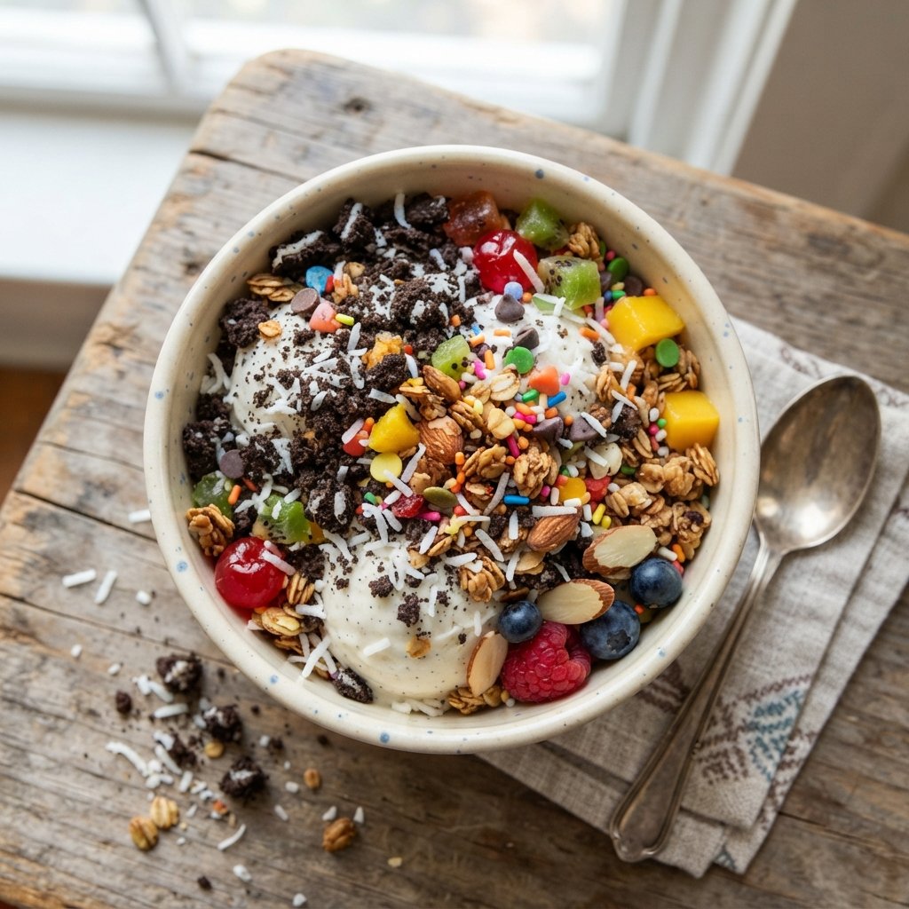 Cup Ice Topping Ideas