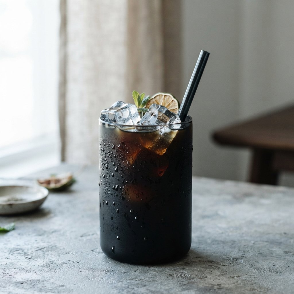 Monster Glass Cup Iced Drink Presentation Ideas