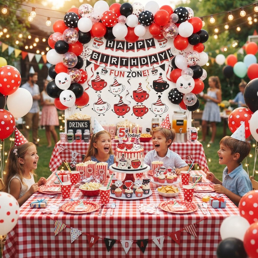 Cup head Birthday Party Ideas