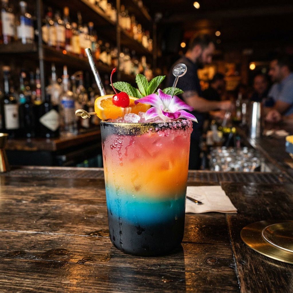 Monster Glass Cup Mixed Drink Ideas