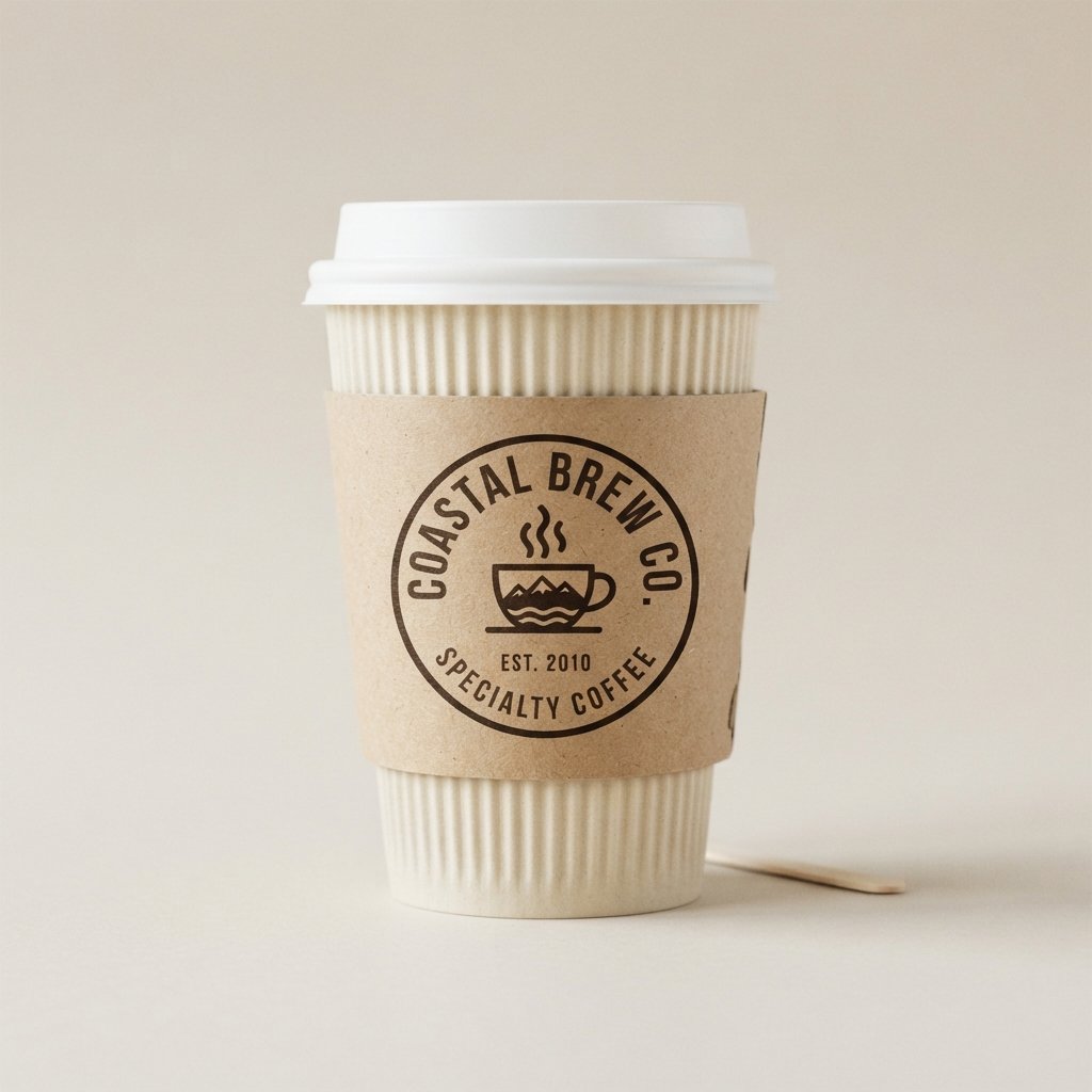 Coffee Shop Branding Sleeve Design Ideas