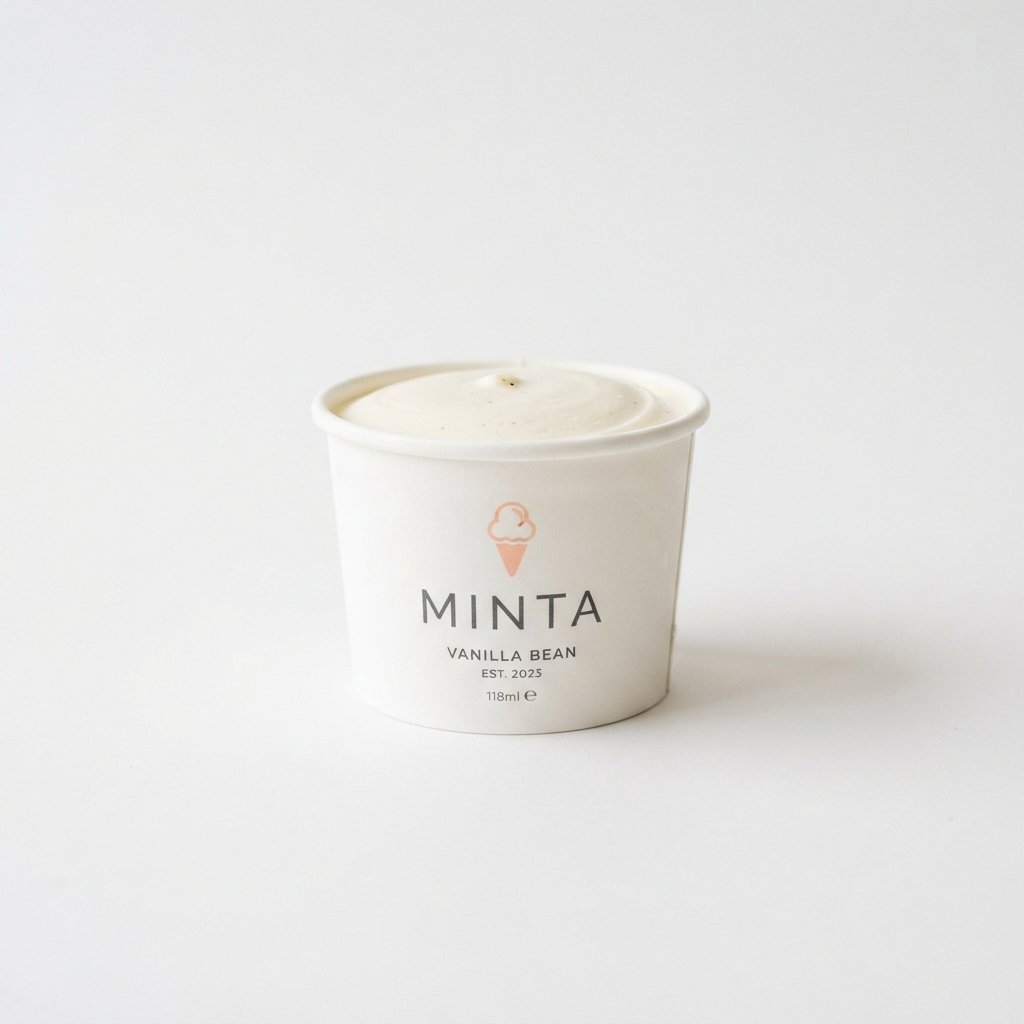 Minimalist Ice Cream Cup Ideas