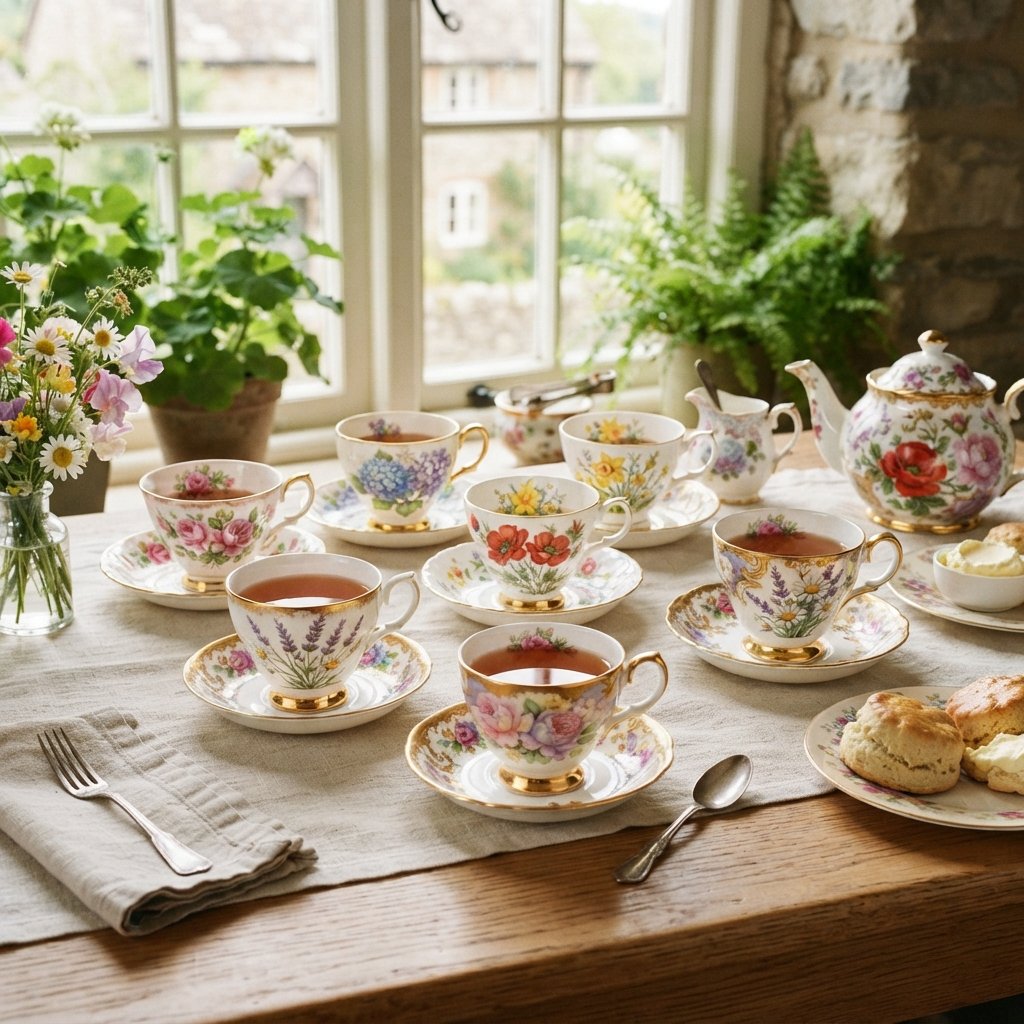 21 Cup Tea Ideas: Cozy, Cute & Totally Pinnable 9 Mismatched Tea Cup Pairing Ideas
