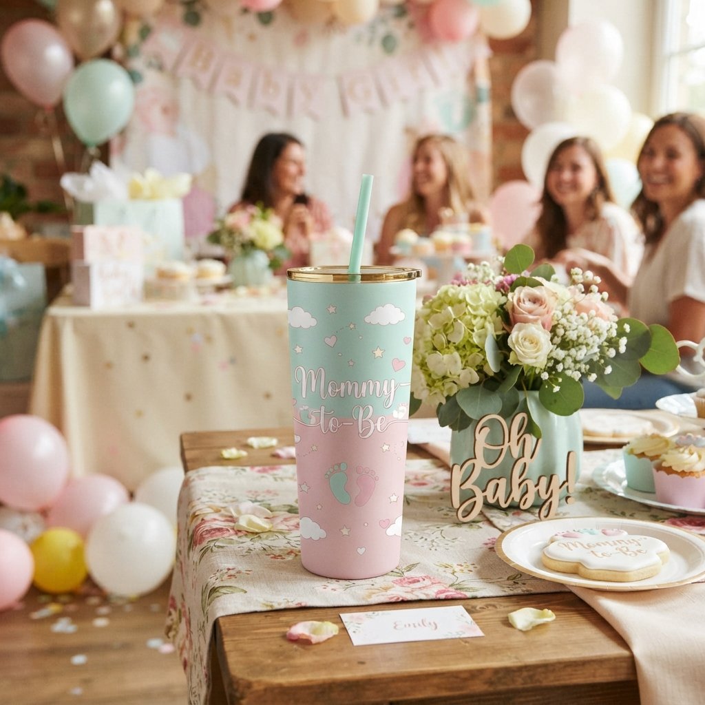 Baby Shower Cup Decoration Ideas