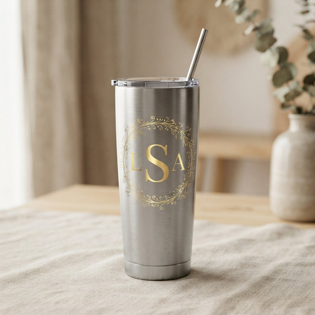 Monogram Yeti Cup Design Ideas