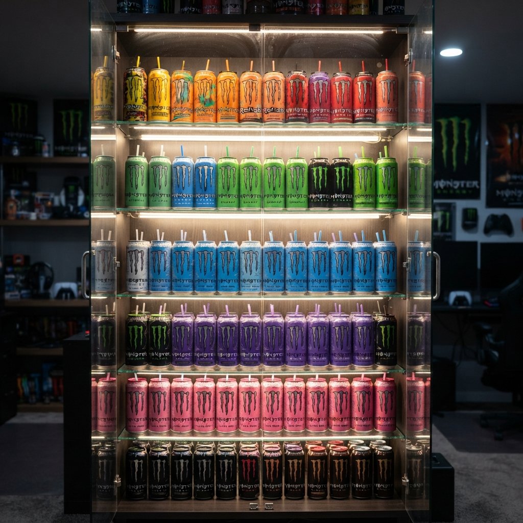 Monster Energy Cup Display Ideas