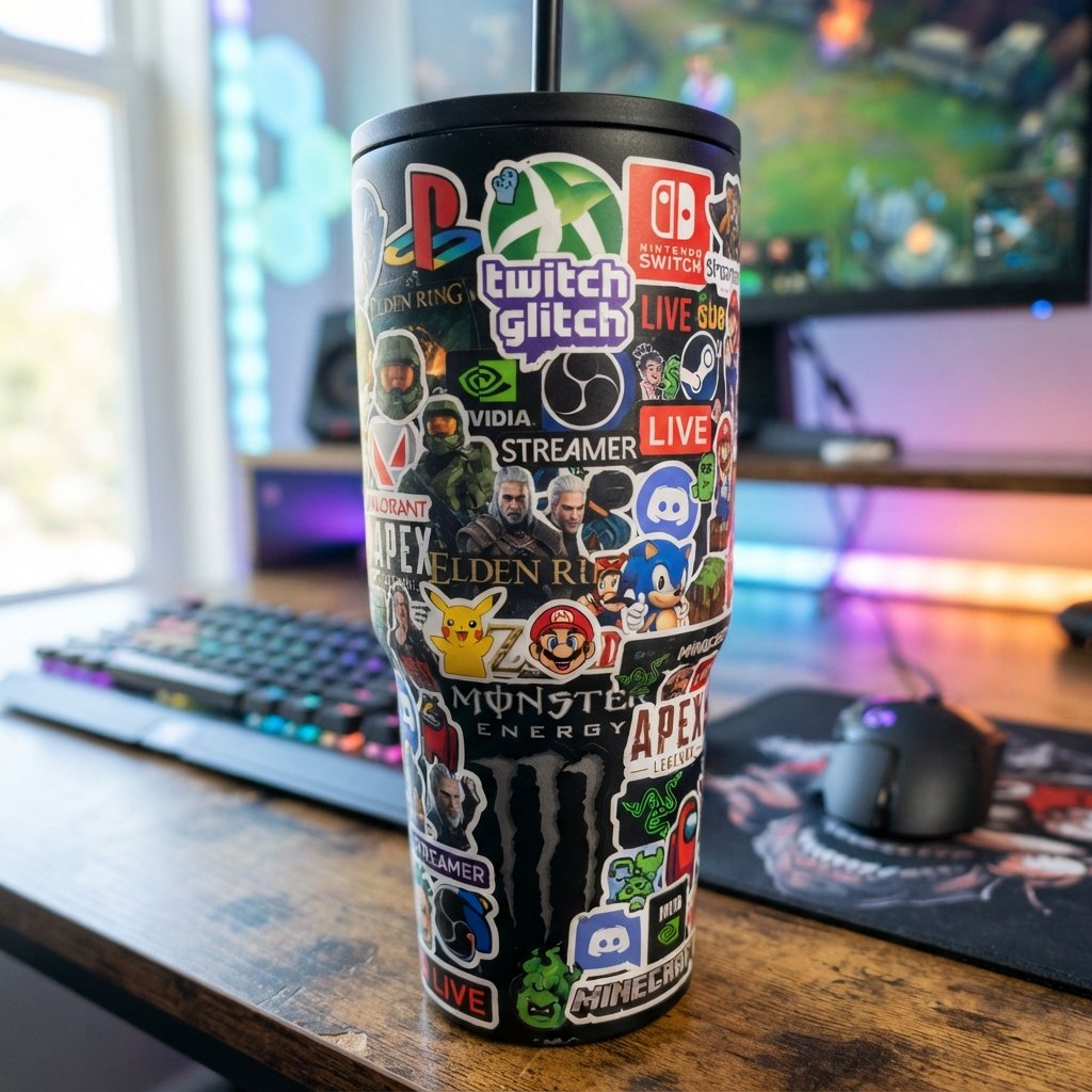 Monster Energy Drink Cup Sticker Ideas
