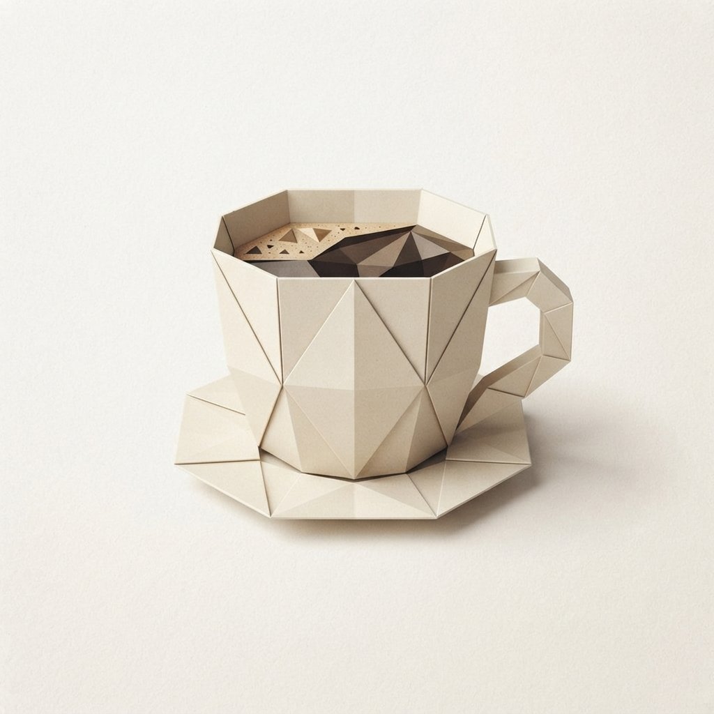Origami-Inspired Cup Idea