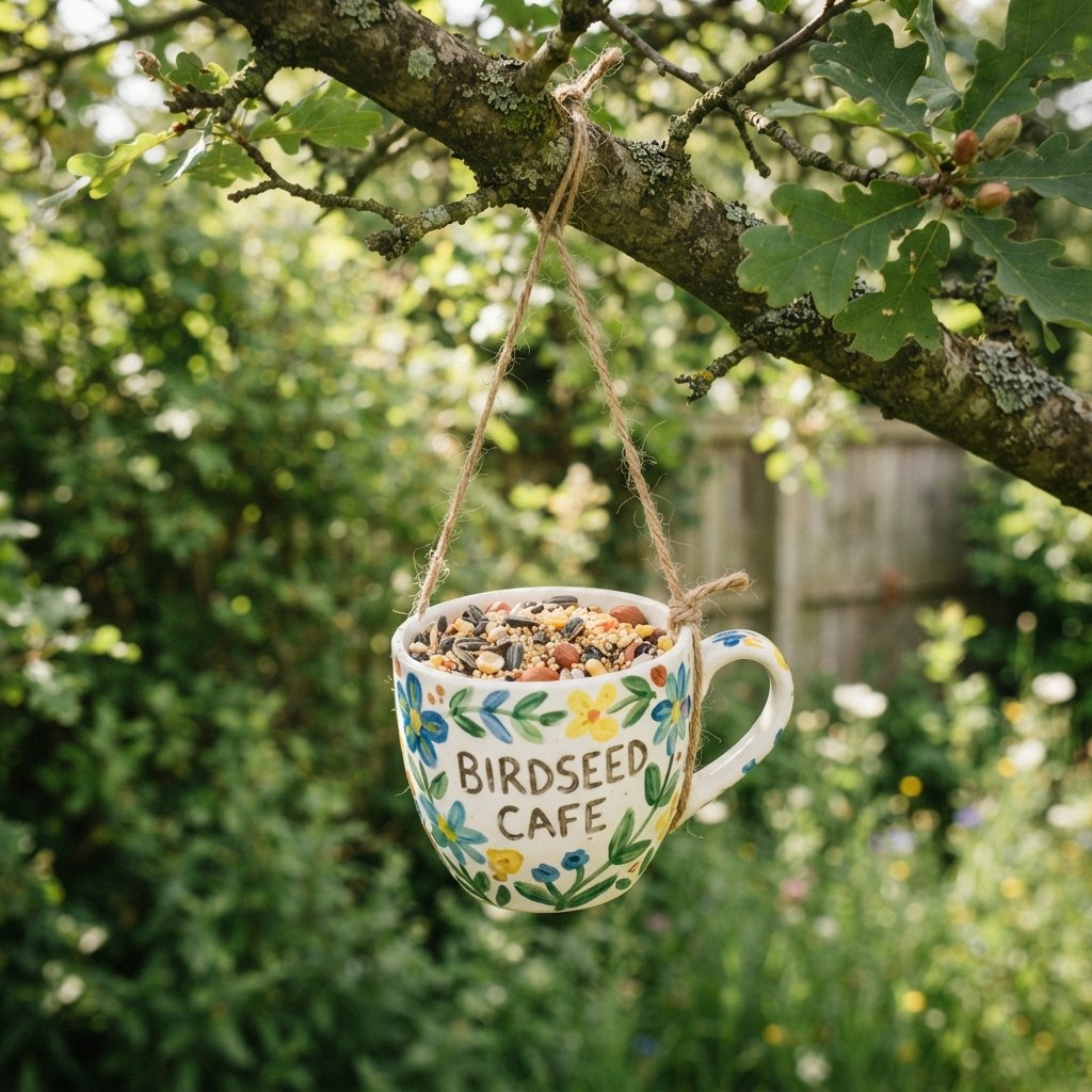20 Cup Crafts Ideas You'll Want to Save Right Now 16 Cup Bird Feeder Craft Ideas
