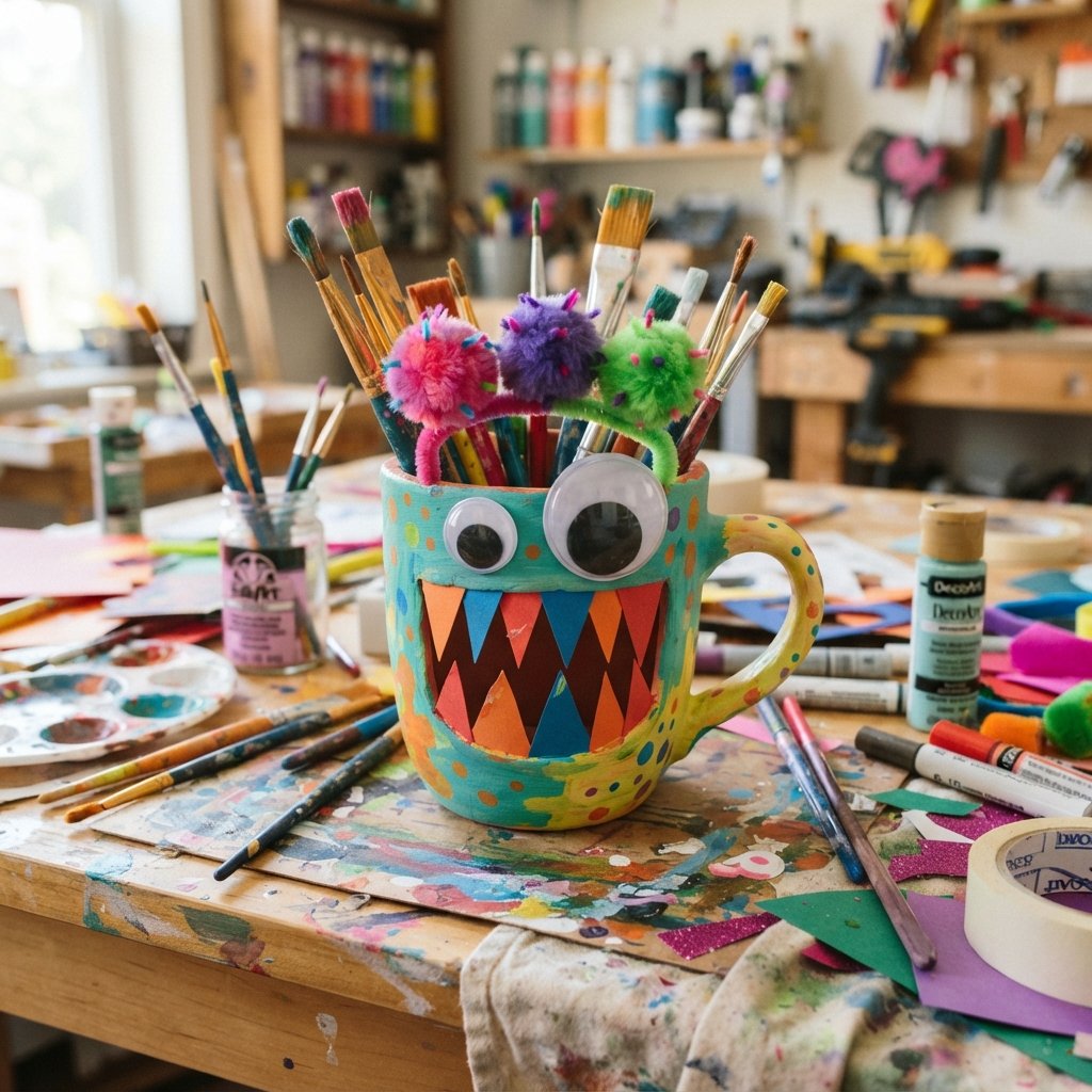 20 Cup Crafts Ideas You'll Want to Save Right Now 13 Cup Monster Craft Ideas